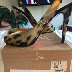 Christian Louboutin N• Prive Slingbacks